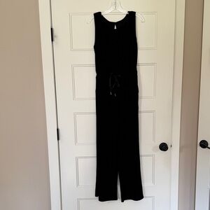 Fashion Brand Company Classic Black Jumpsuit with pockets